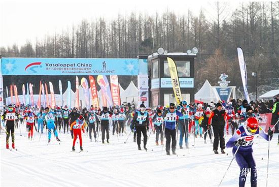 第十九届中国长春净月潭瓦萨国际滑雪节启幕 第十九届中国长春净月潭瓦萨国际滑雪节启幕