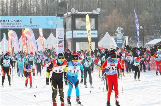 第十九届中国长春净月潭瓦萨国际滑雪节启幕 第十九届中国长春净月潭瓦萨国际滑雪节启幕